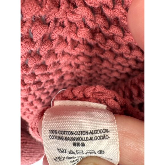 Free People Simply Sienna Cardigan Sweater Pockets Cotton Womens size large - Picture 4 of 7